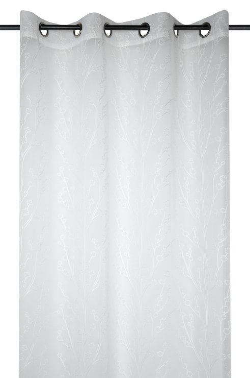 EULALIE VOILE 140X260CM BLANC