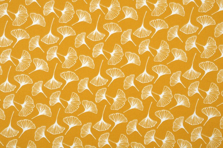 JIAO CRETONNE 160CM COTON MOUTARDE-6