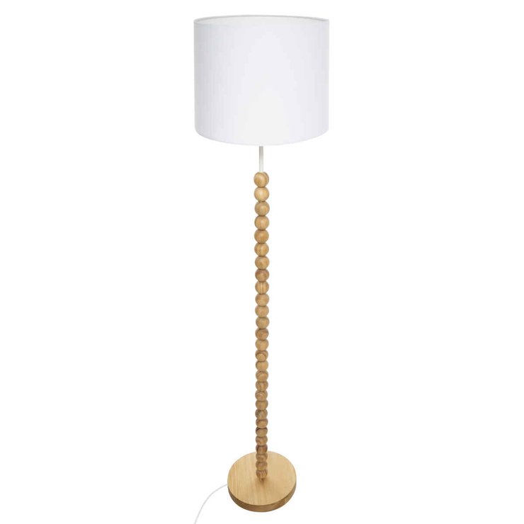 LAMPADAIRE DROIT NINO BLANC H.146CM