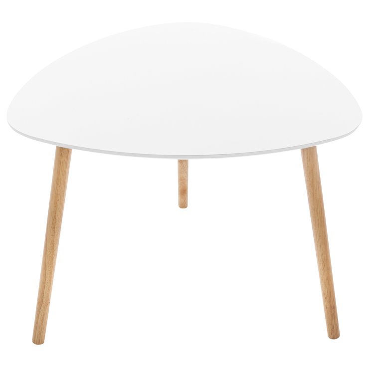TABLE CAFE MILEO BLANC
