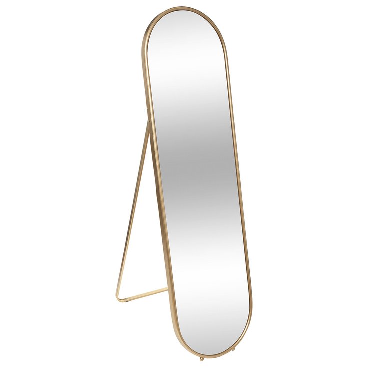 MIROIR SUR PIED METAL EDITION D.160X43.5CM