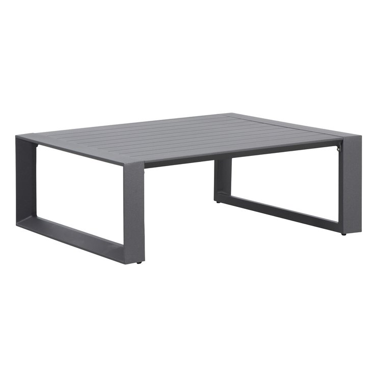 TABLE BASSE ALLURE CARRE GRAPHITE