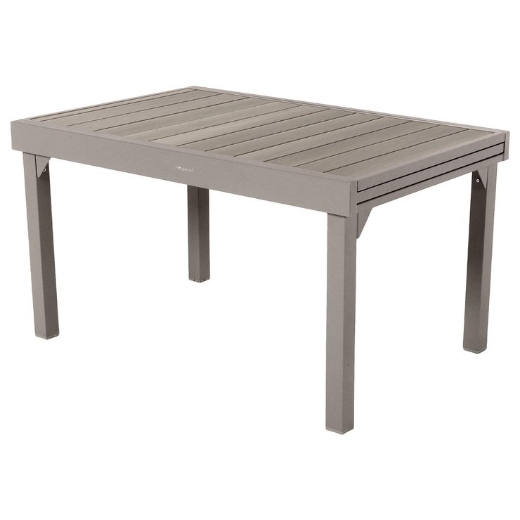 TABLE PIAZZA EXTENSIBLE ALUMINIUM TONKA LIN 10 PLACES