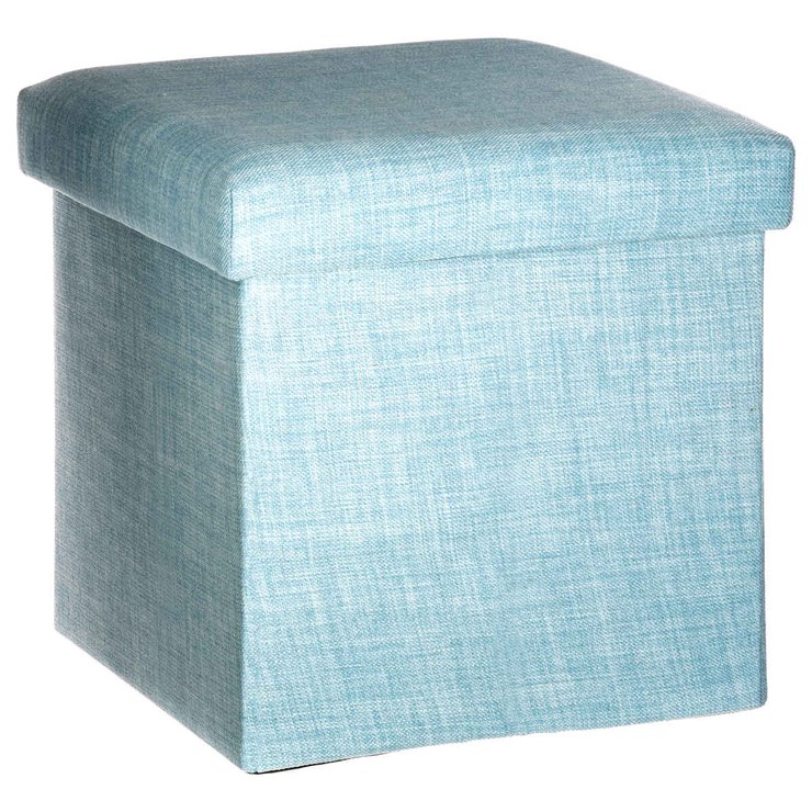 POUF PLIABLE BLEU TOMAZ