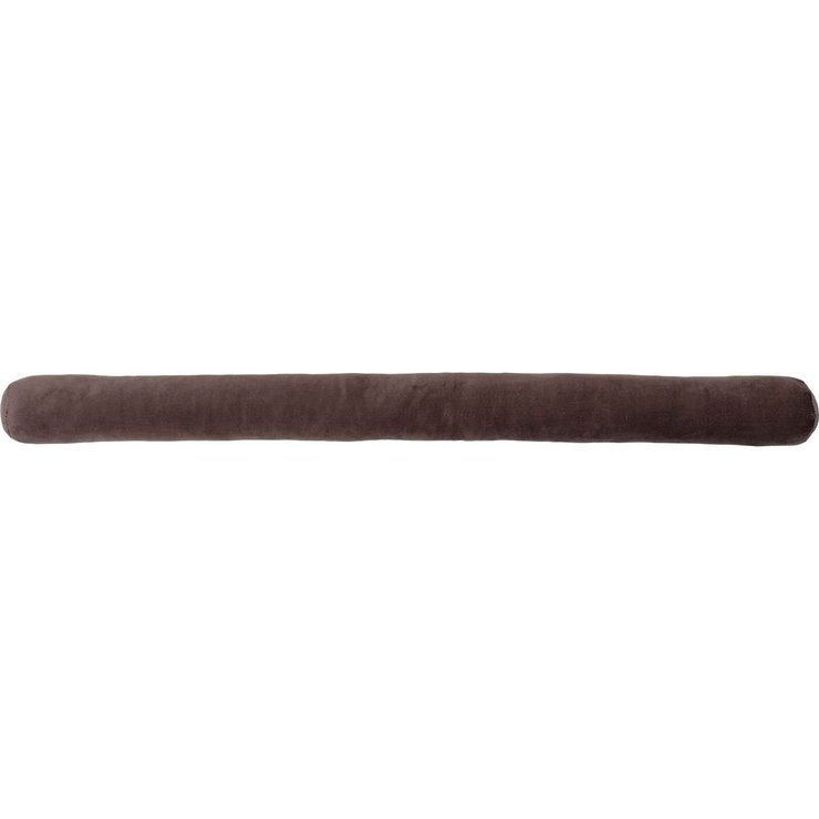 BOUDIN DE PORTE SIMPLE BOURRELET VELOURS 80CM CHOCOLAT