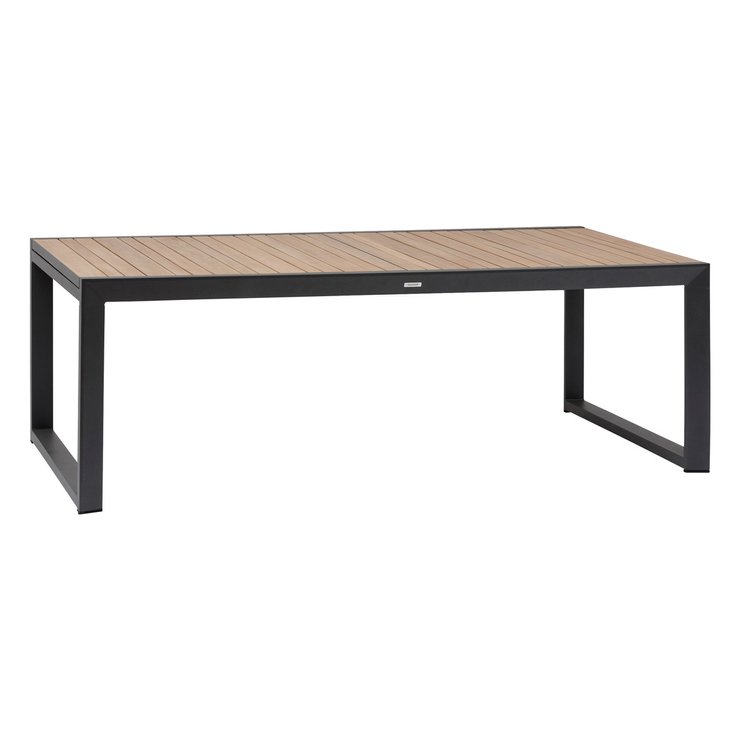 TABLE CORVO EXTENSIBLE ACACIA ALUMINIUM 12 PLACES