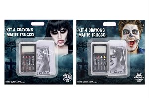 MAQUILLAGE HALLOWEEN 4 CRAYONS  20X19 CM