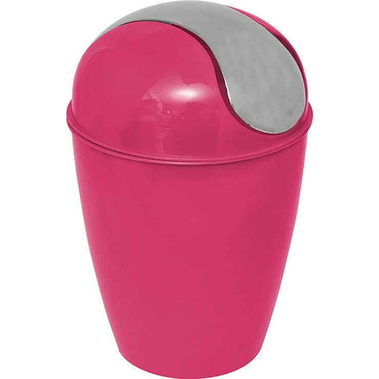 MINI POUBELLE CONIQUE PP FUCHSIA