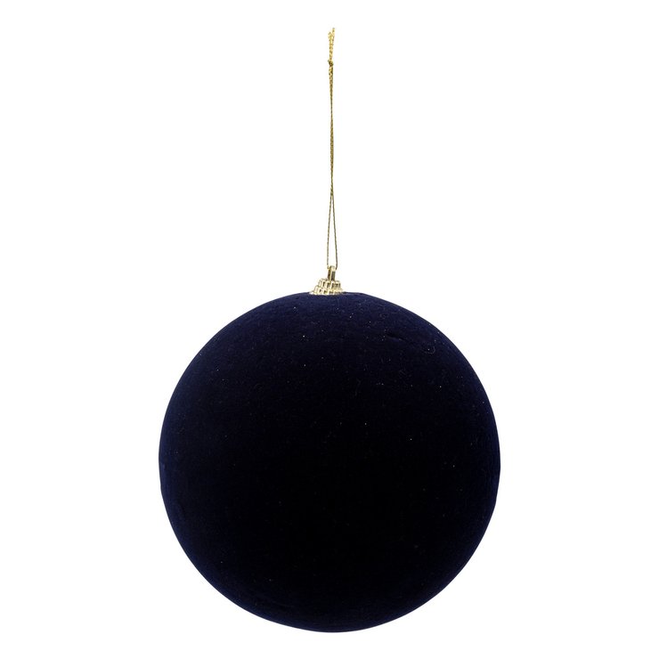 BOULE DE NOEL MAXI BLEU 15CM