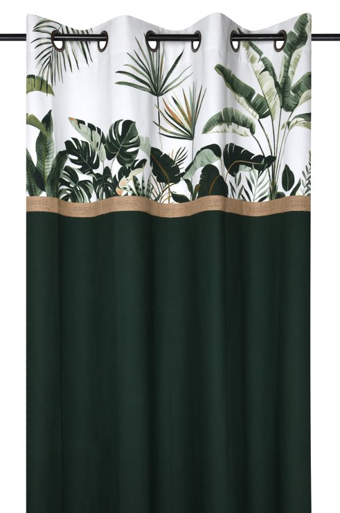 TOPIARY RIDEAU 140X260CM OEILLETS VERT
