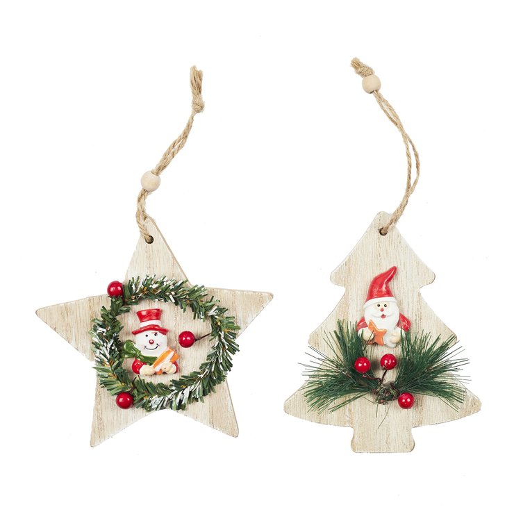 SUSPENSION ETOILE SAPIN AVEC BRANCHAGES