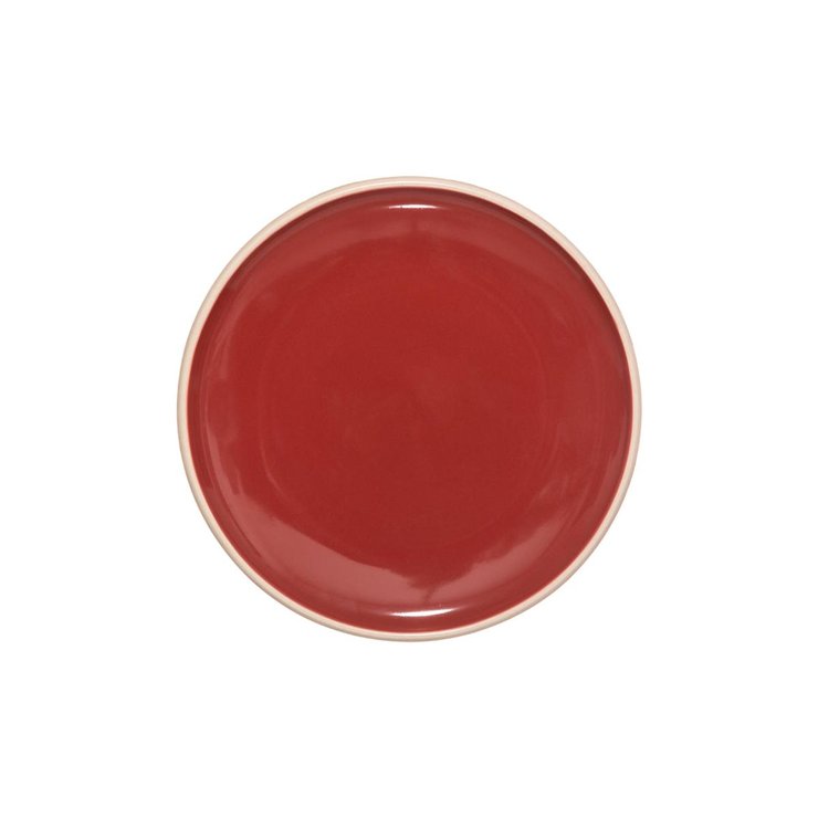 ASSIETTE DESS SOFIA ROUGE 20CM
