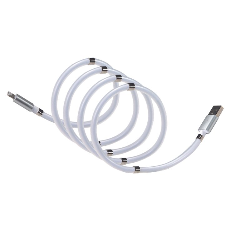CABLE RAPIDE 2A CHARGE SYNC 10 MAGNETS IPHONE