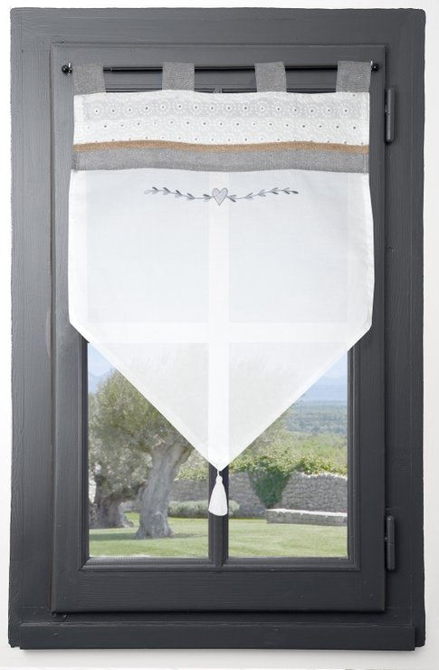 CANDICE BRISE BISE 45X60CM BLANC