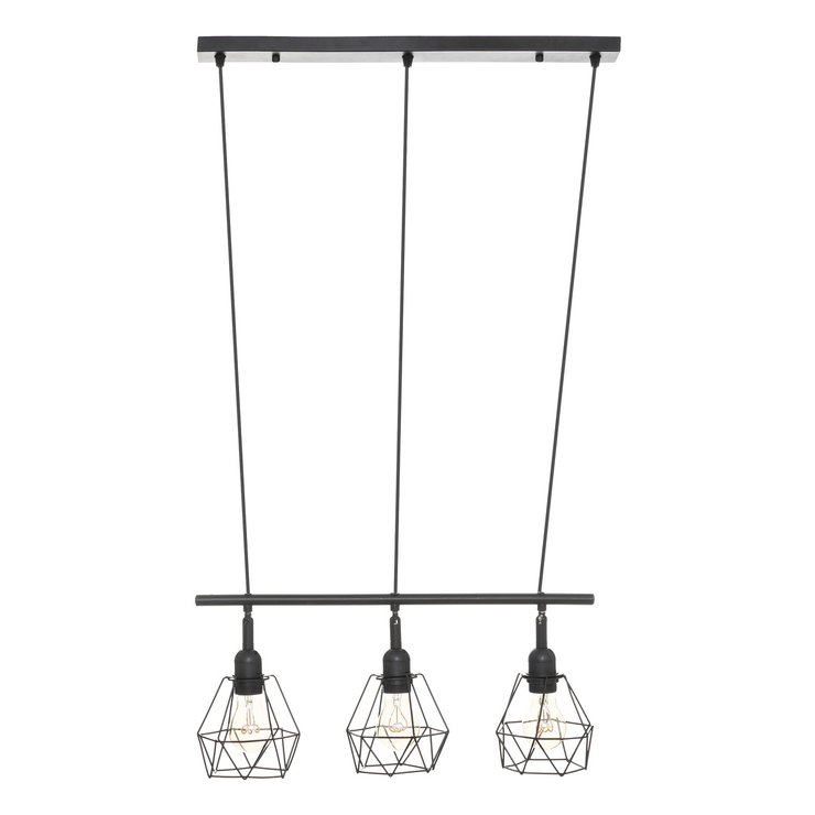SUSPENSION X3 METAL FLAVE NOIR L.95CM