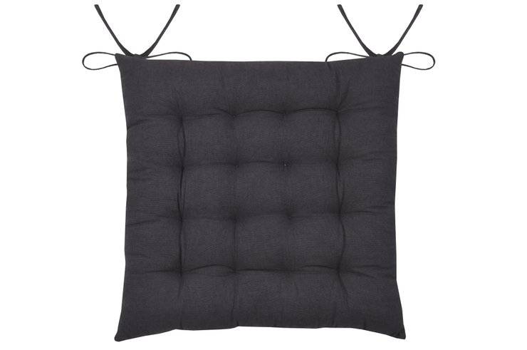 WILLOW GALETTE 38X38CM CARBONE