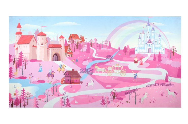 FEERIQUE TAPIS SOL 80X150 ROSE