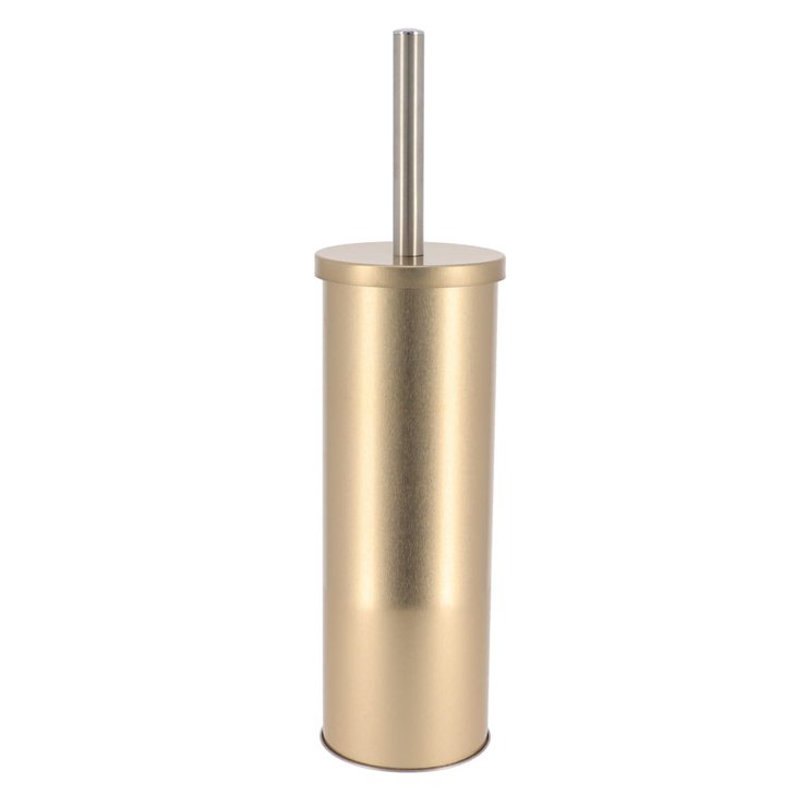 BROSSE WC METALISEE OR