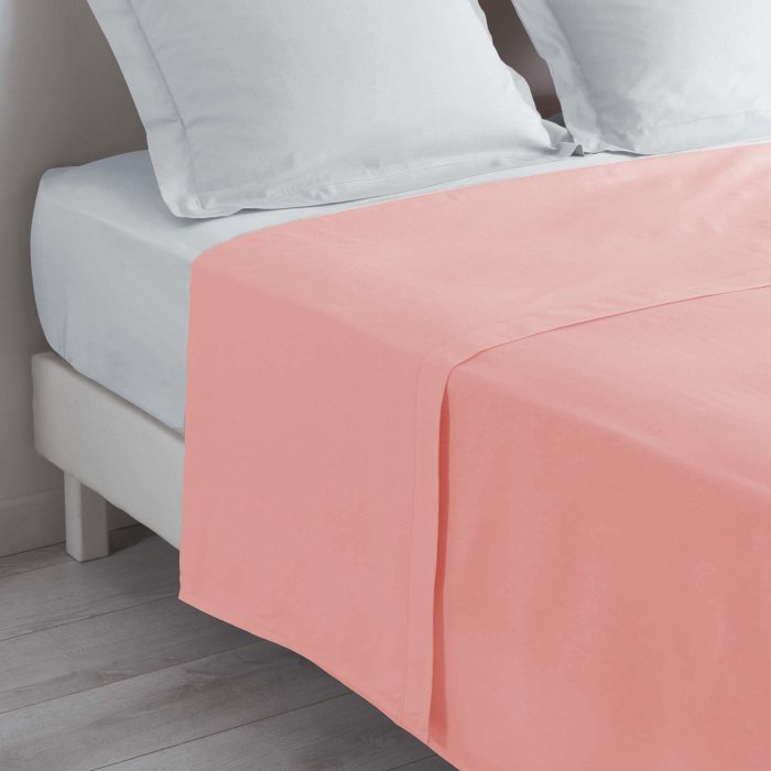 DRAP PLAT 2 PERSONNES 240X300CM UNI 57 FILS LINA DRAGEE