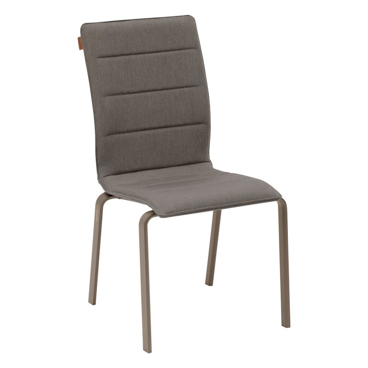 CHAISE DIESE EMPILABLE MOCHA PRALINE