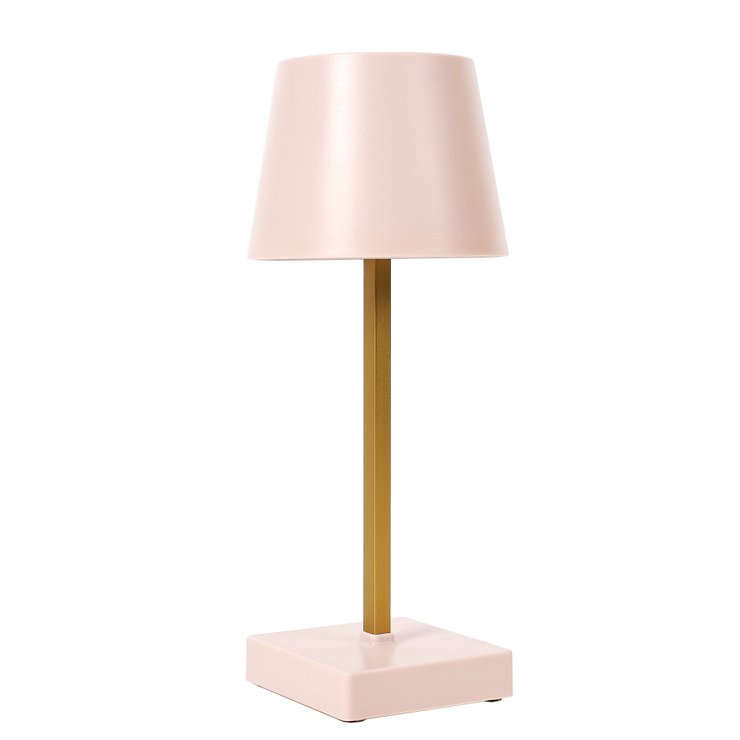 LAMPE LED TABLE ROSE TACTILE