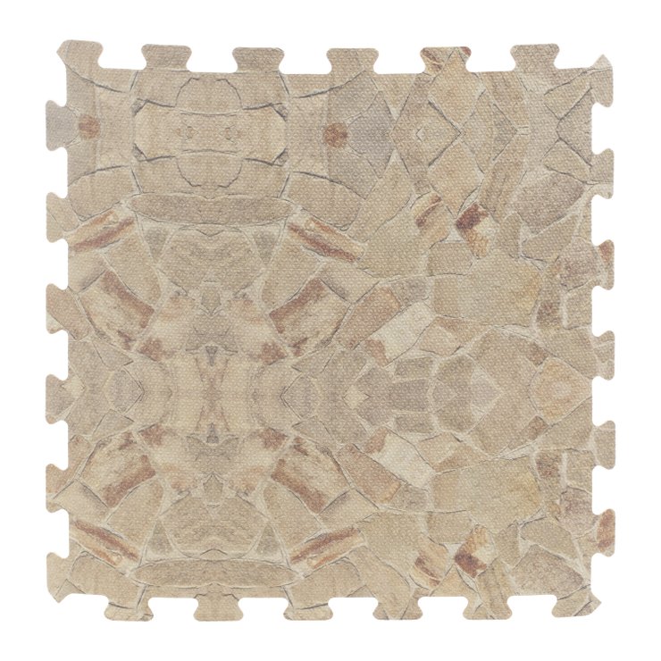 TAPIS MOUSSE PISCINE 8 PIECES PIERRE