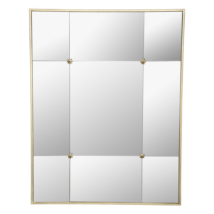 MIROIR METAL AMY D.70X90CM