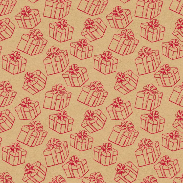 PAPIER CADEAU 4C KRAFT 500X70CM