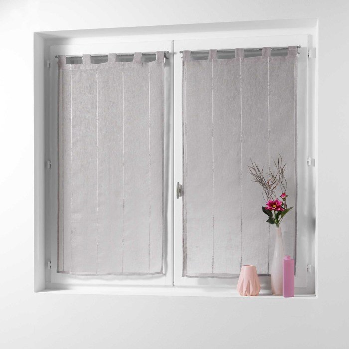 PAIRE DROITE PASSANTS 2X60X120CM LINAHE TAUPE