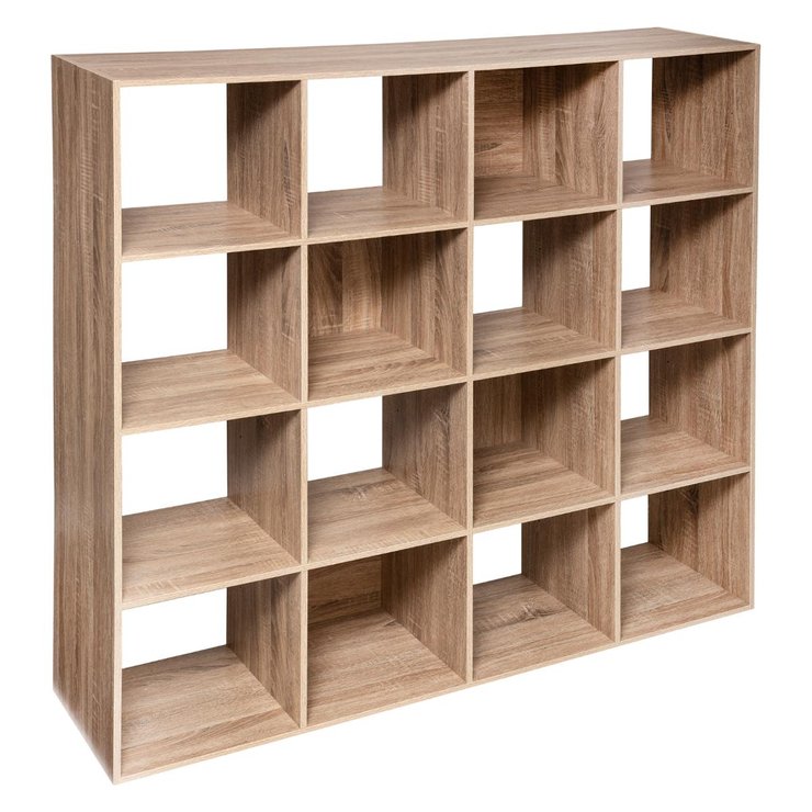 ETAGERE 16 CASES MIX NATUREL
