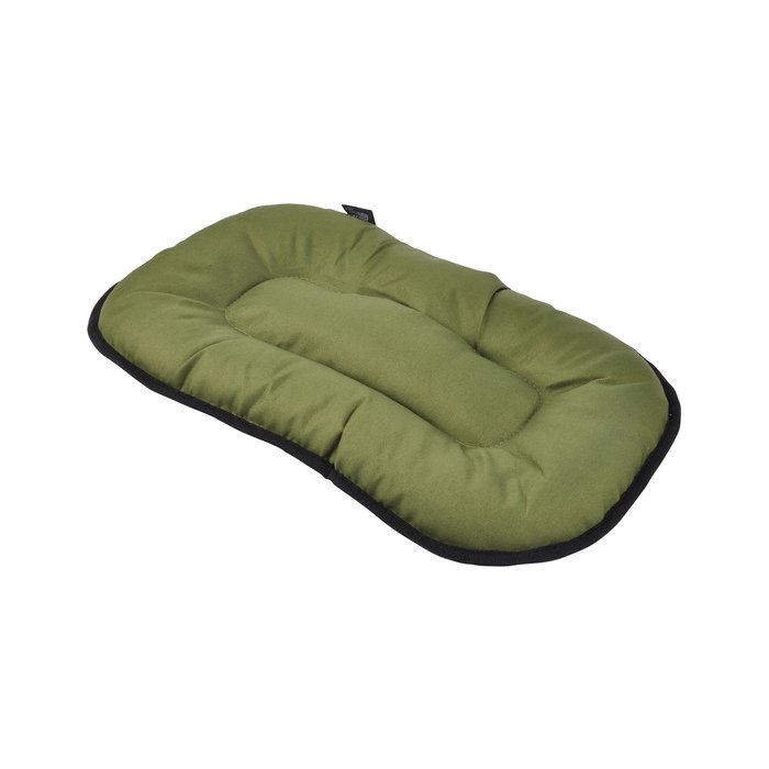 COUSSIN FLOCON ESSENTIEL REVERSIBLE 61X33CM KAKI GRIS