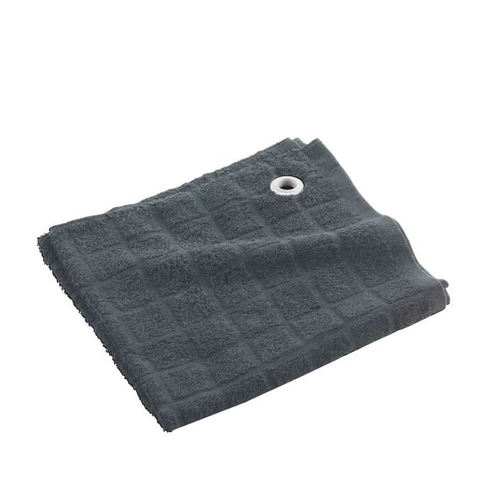 ESSUIE MAIN 50X50 CM EPONGE UNIE AUBERGE ANTHRACITE