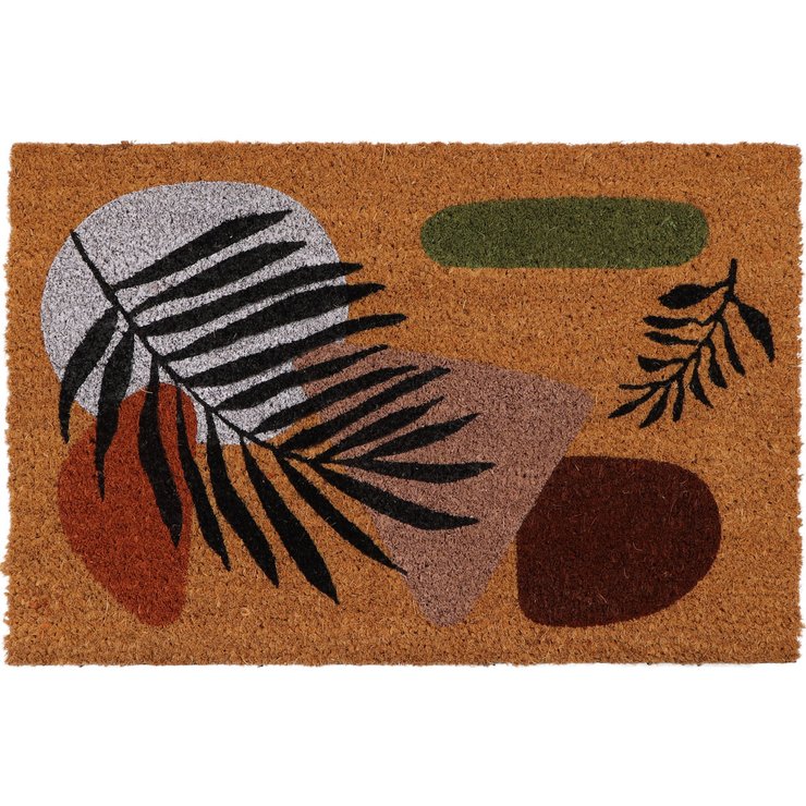 TAPIS IMPRIME 40X60CM COCO PALMIER