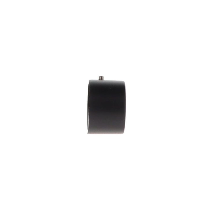 EMBOUT BOUCHON D.28CM NOIR MAT X2PIECES