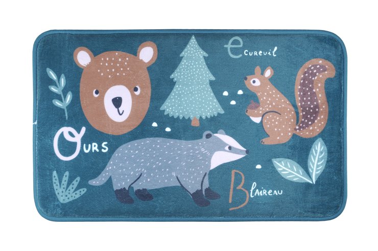 SATURNIN TAPIS SOL 45X75 CANARD