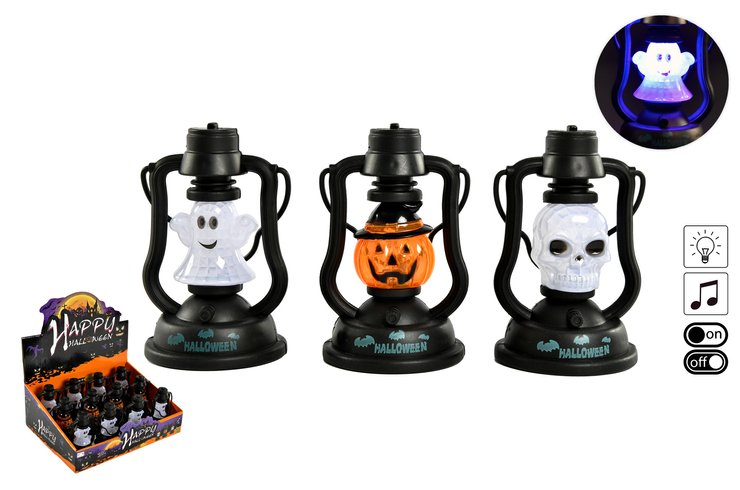 LANTERNE SON ET LUMIERE 7X14.5X6.5CM