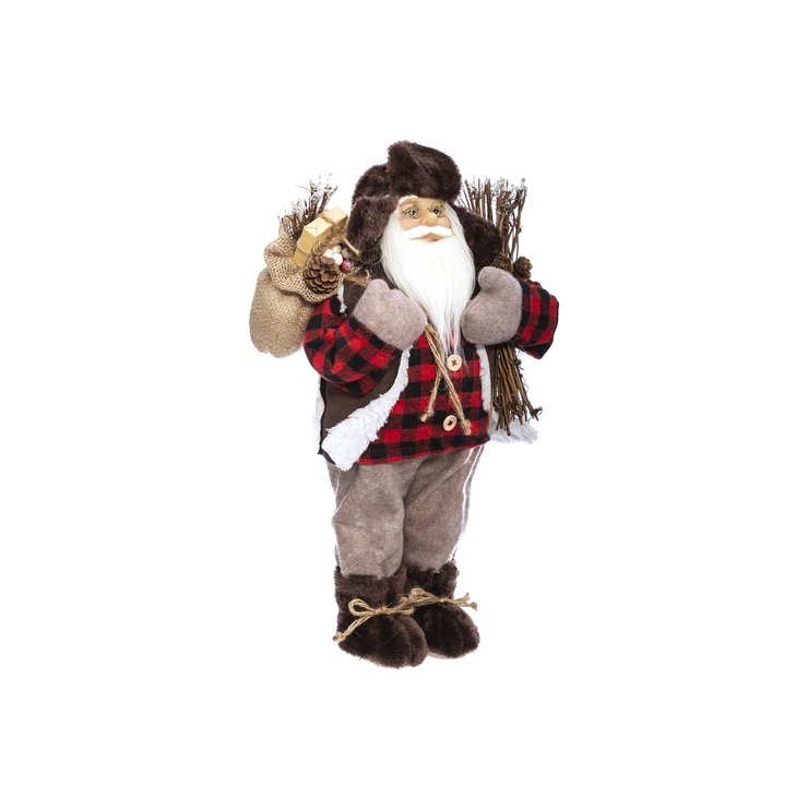 PERE NOEL TRADITIONNEL BUCHERON 30CM