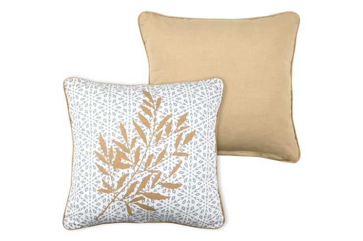 BODEN COUSSIN 40X40CM MOUTARDE