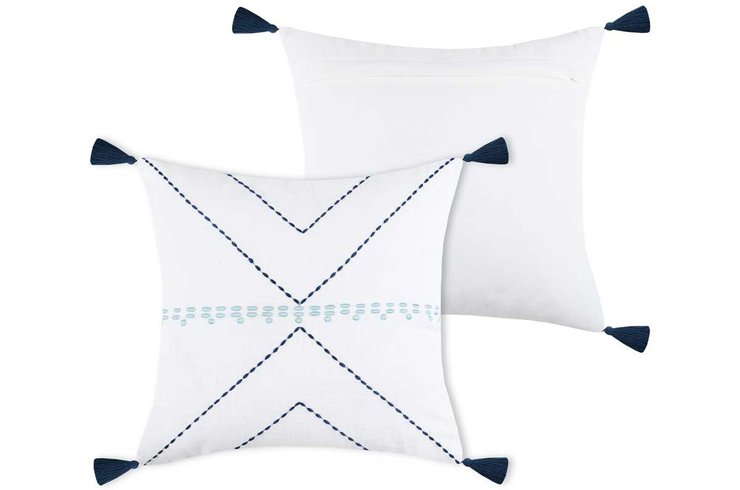 SULLY COUSSIN 40X40CM BLANC