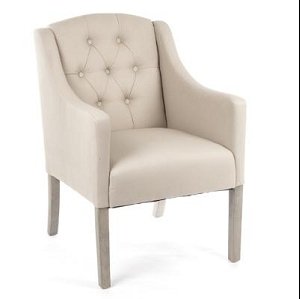 FAUTEUIL LIN BEIGE JOSEV