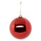 MAXI BOULE DE NOEL ROUGE 15CM