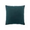 COUSSIN 60X60CM TISSE UNI MELIANE PETROLE