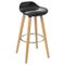 TABOURET DE BAR NOIR FILEL