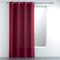 RIDEAU A OEILLETS 140X260CM TISSE UNI MELIANE ROUGE