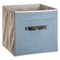 BOITE DE RANGEMENT 31X31CM JEAN BLEU CLAIR