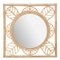 MIROIR ROTIN FLEUR AONI 52X52CM