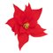 SUJET DE NOEL POINSETTIA XL ROUGE H.45CM