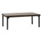 TABLE PIAZZA EXTENSIBLE ALUMINIUM HOUBLON 12 PLACES