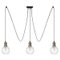 SUSPENSION X3 VERRE KAT TRANSPARENT D.14CM