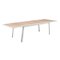 TABLE PAVANE EXTENSIBLE ALUMINIUM LIN 12 PLACES